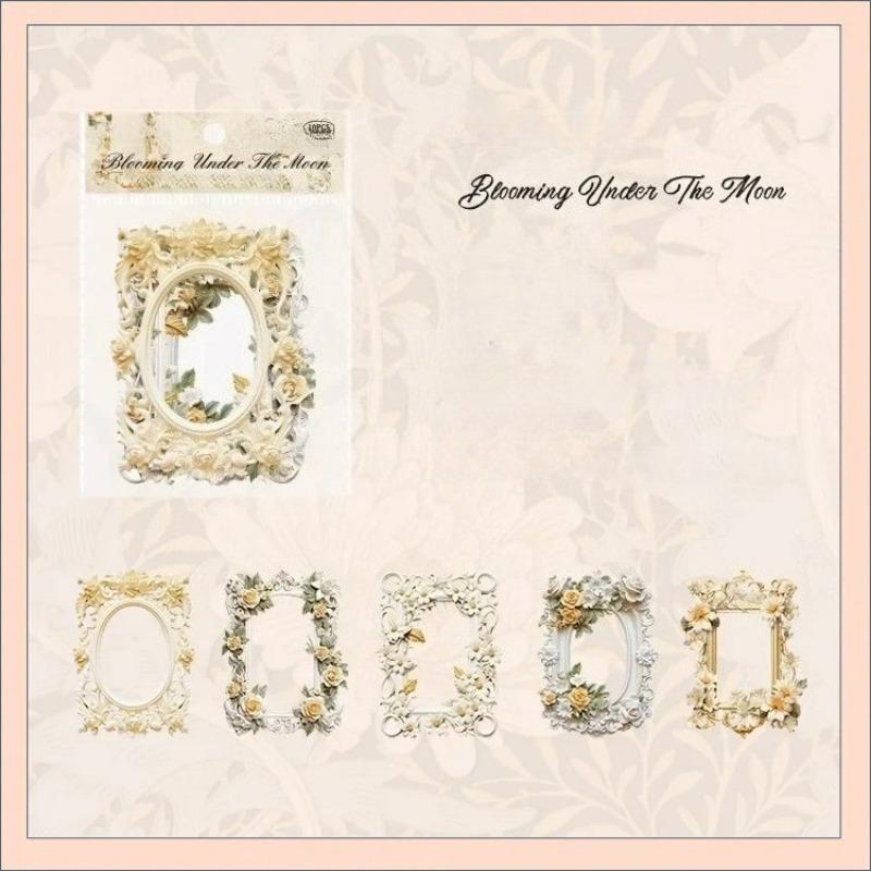 10pcs Memo Pads Material Paper Retroactive Memory Junk Journal Scrapbooking Cards Retro Background Decoration Paper