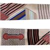 Used Good Item Hermes Zigzag Sungle Twilly Scarf Multicolor