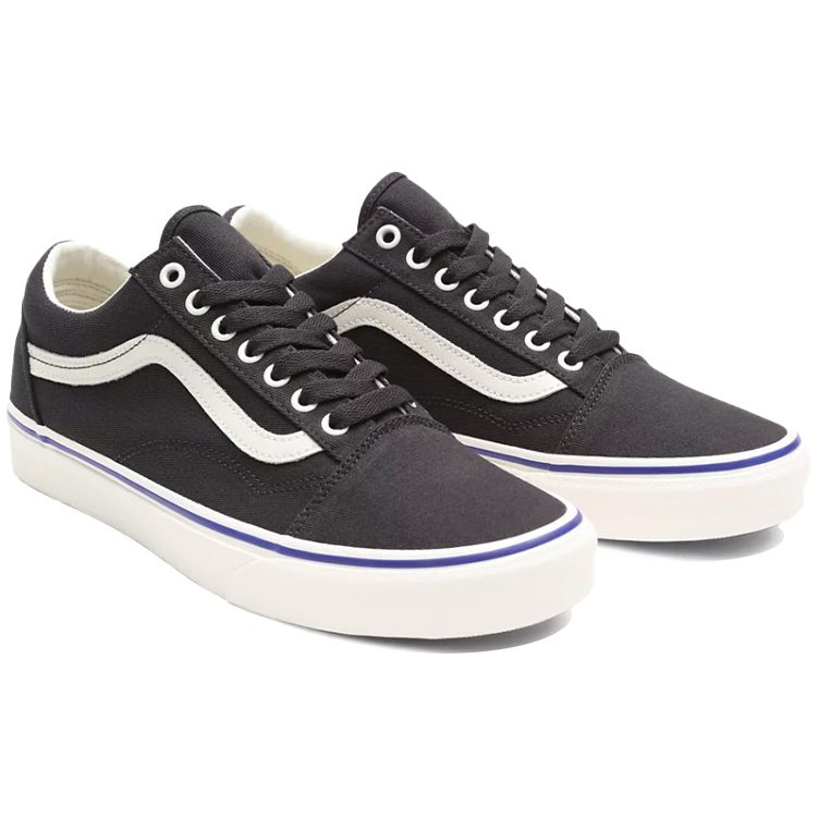 Vans Old Skool Retro Cali Canvas Low Top Skate Shoes Unisex Sneakers Black Gray White VN0A3WKT40K