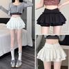 Hot Girl High Waist Ballet Style Skirt Pants: Puffy A-line, Anti-Exposure, Super Short