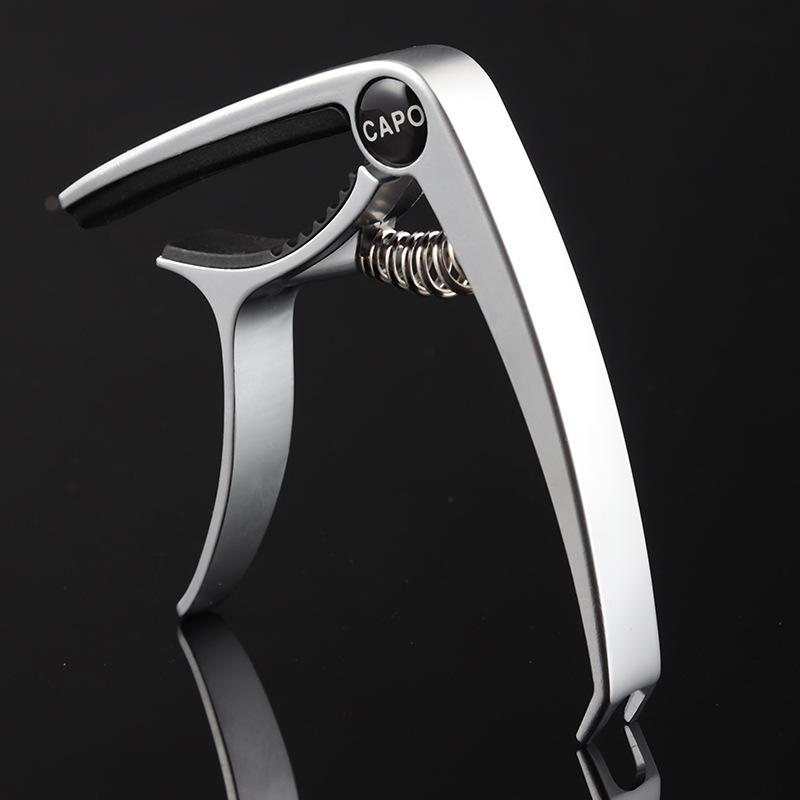 1pc Aluminum Alloy Guitar Capo, Quick Change Capo for Acoustic Electric Guitar, Precise Tuning & Easy Clamp, Durable