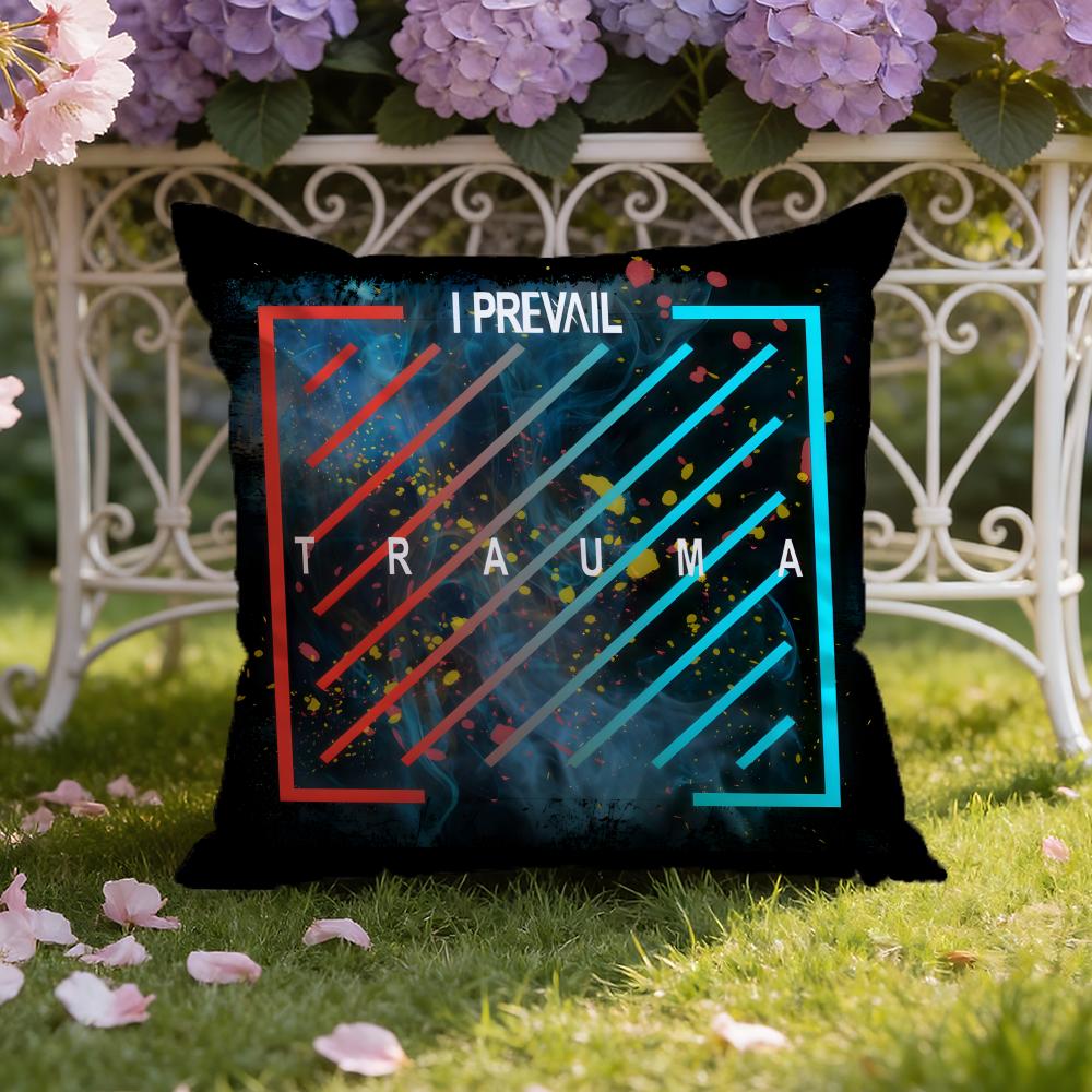 I P-Prevail Band Cushion Cover Home & Car Dual-Scene Pillow Cover: Reversible for Premium Comfort