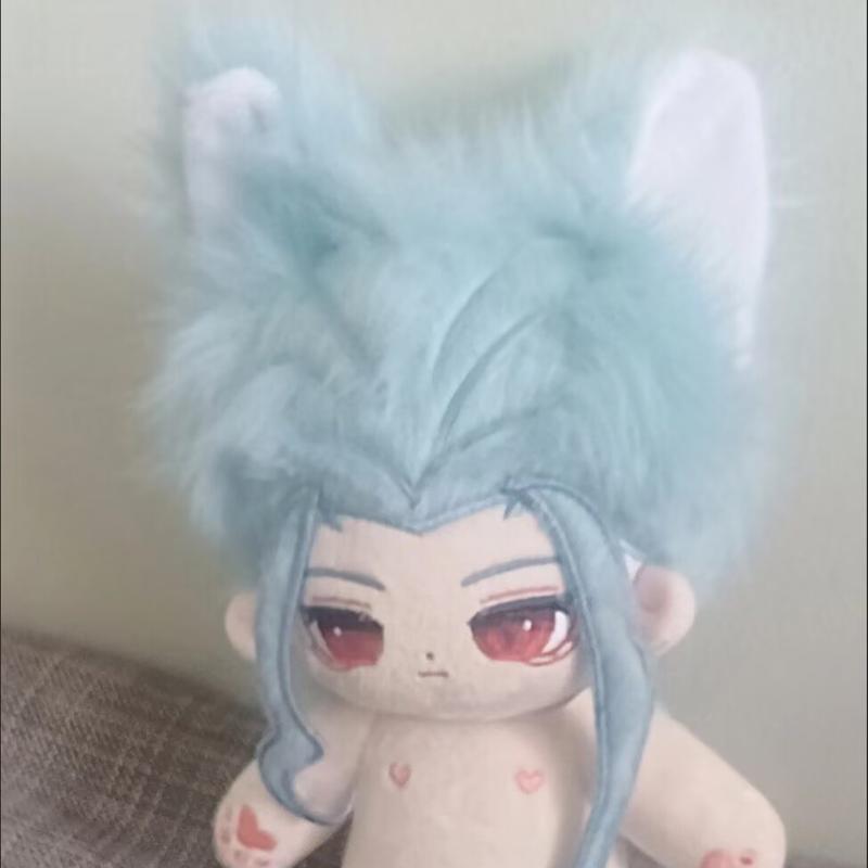 20Cm Genshin Impact Ii Dottore Plush Toys Ear Cute The Doctor Stuffed Doll Pillow Birthday Holiday Gifts Toys Room Decoration