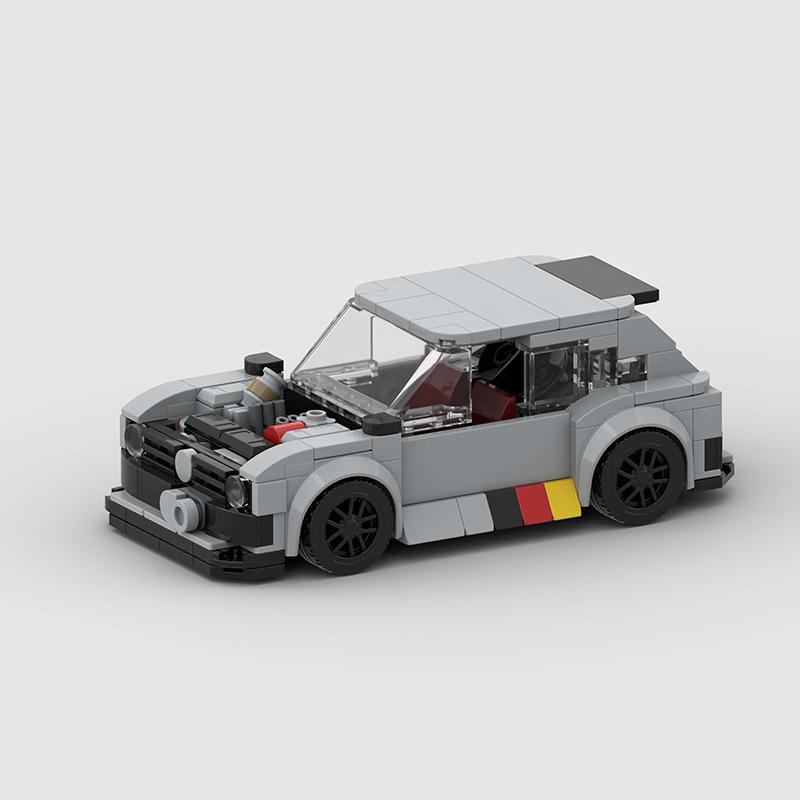 MOC Technical Car City Speed Vehicle Vetro Car Rally Building Blocks Bricks Ornament Creative Toys For Kids Adults Birthday Gift