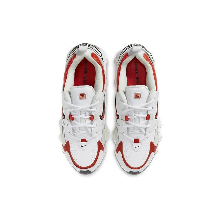 (WMNS) Nike Shox Nova 'White Team Orange' Women's AT8046-101
