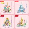 Superior-Grade Huiqibao High-Standard Dream High-Standard Princess High-Standard Castle High-Standard House Assembly-Set Building-Set