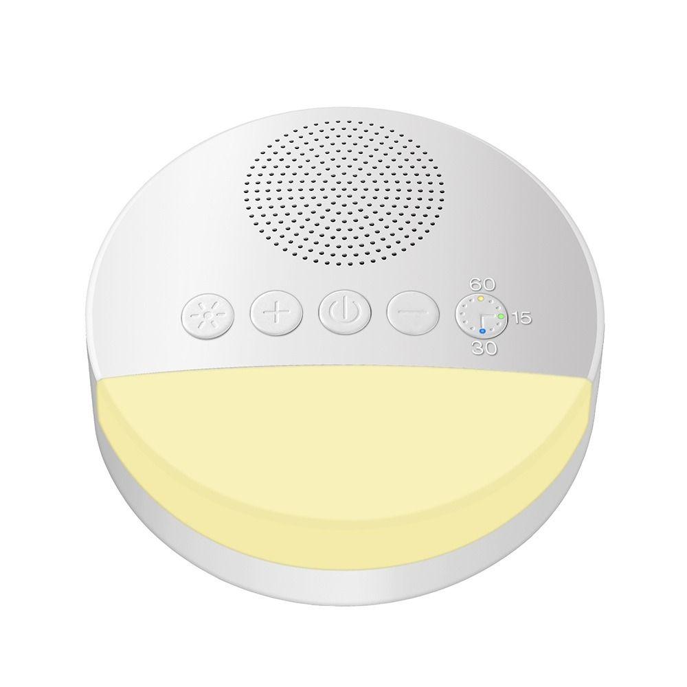 

15/30/60 Intelligent Timing Sound Machine 6 Soothing Sound Noise Sleep Machine Soft Breath Light