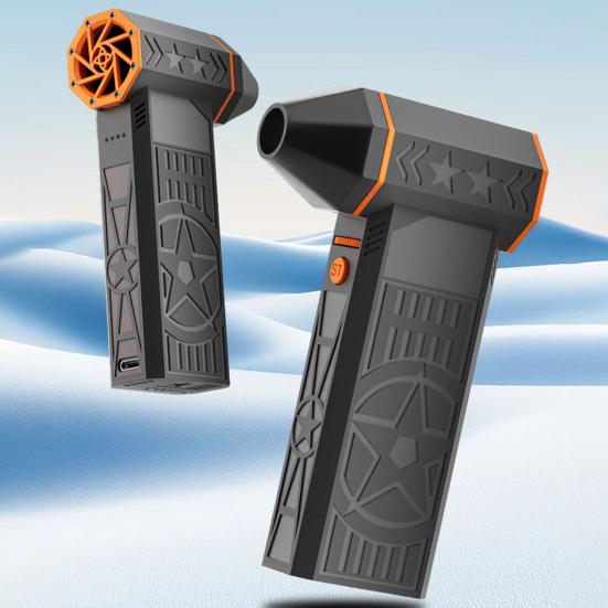 Fırçasız Motorlu Kablosuz Yaprak Üfleyici Sıcak Hava Kar Eritici Fırçalı Çift Kullanımlı Ağır Kar Temizleme Ekipmanı İç Mekan Dış Mekan İçin