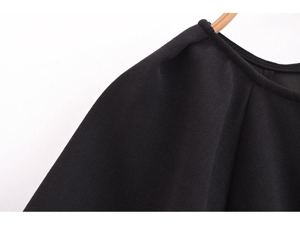 2025 Spring Women's European & American Style Short Sleeve Embellished Dress