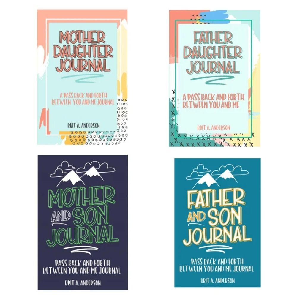 

Writing Diary Mother And Son Journal Interactive Mother And Daughter Notebook Birthday Gift style 1