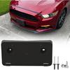 FASTCHE Front Bumper License Tag Plate Frame Bracket Holder Compatible with 2015 2016 2017 Ford Mustang Replace # FR3Z17A385AA FO1068154