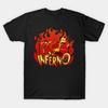 The Inferno T Shirt Vintage Top For Everyday Wear Versatile Unisex Designer Clothes Casual Fashion Comfortable Graphic