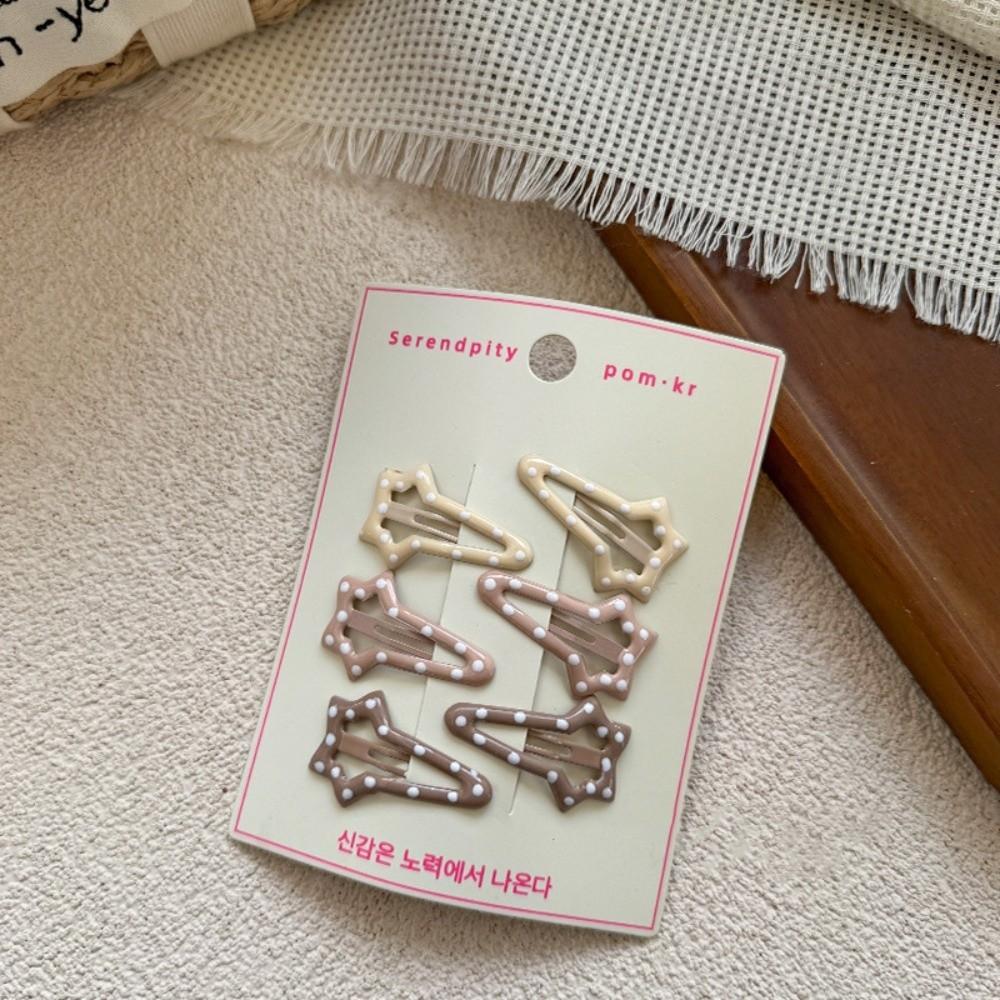 

6 шт./набор Милые заколки Сладкие заколки Головные уборы Зажимы для волос Аксессуары для волос 02