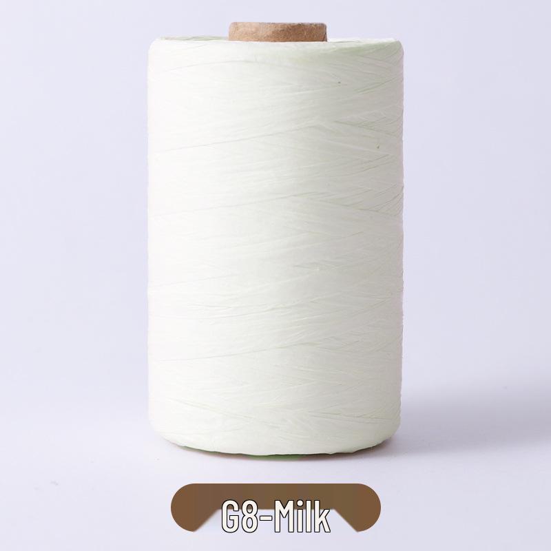 Cotton Raffia Yarn for Crocheting and Knitting Summer Hats and Bags