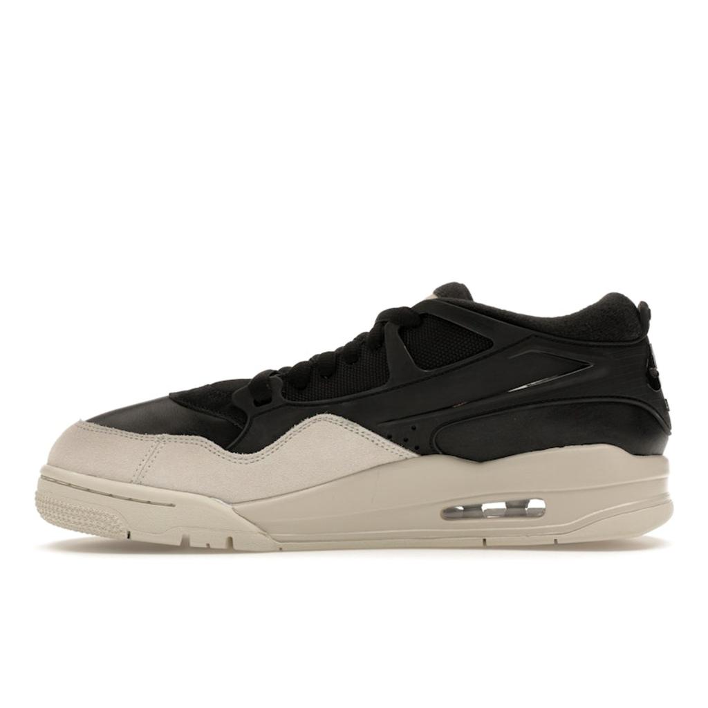 Air Jordan 4 RM Black Light Bone Men Sneakers Dark-Grey FQ7939-001
