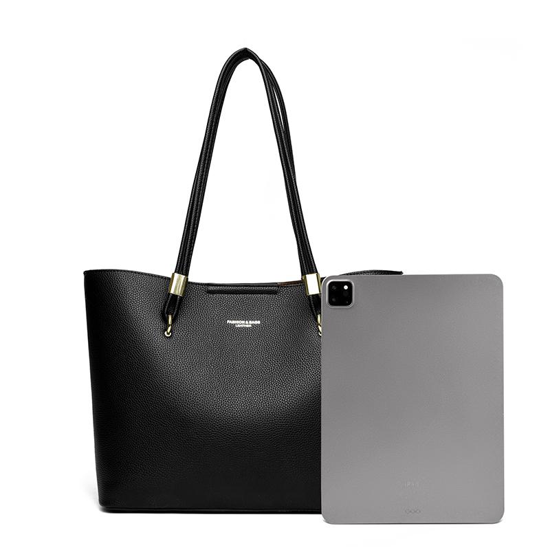 Einfache Retro-Tragetasche, Hochwertige PU-Leder-Umhängetasche für Damen-Tragetasche Geeignet für Alltag, Freizeit, Pendeln