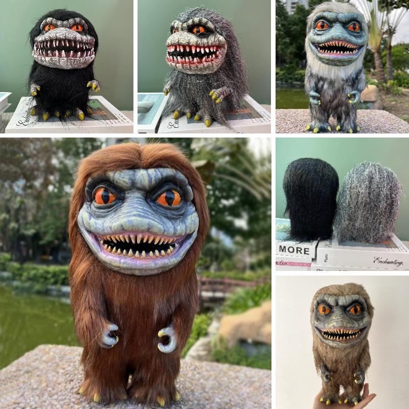 Critters Poseable Prop Doll Realistic Alien Latex Plush Toy For Bars And Stages 25cm/9.84in And 20cm/7.87in