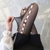 Lolita-style Bow-tie Fishnet Stockings Pantyhose Sexy Openwork Women Socks