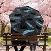 1PC swan feather Automatic Open/Close Umbrella Compact Folding Umbrella with 8-Rib Shaft lightweight esign, Highquality Fabric1205A