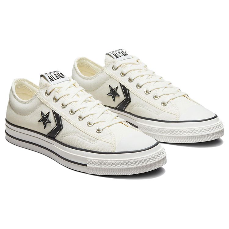 Converse Star Player 76 Vintage White Black Unisex Sneakers A01608C