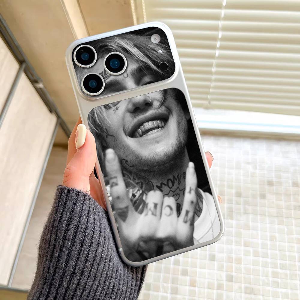 Emo Rapper Lil Peep For IPhone 17 Pro 17 Pro Max Rear Skin Wrap Decal Protective Sticker