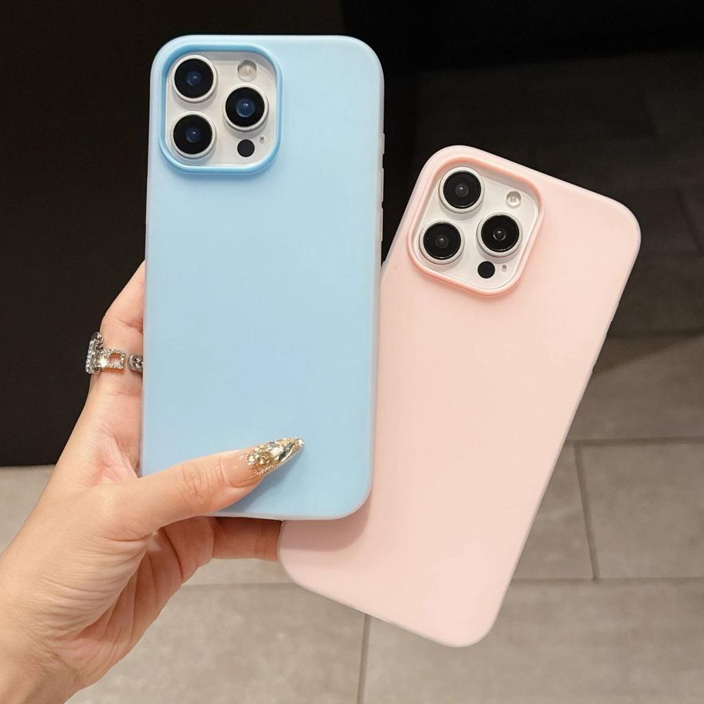 Jelly Two-in-one Mobile Phone Case for Apple Mobile Phone Protective Case for Apple 15promax High-end Girls Simple and Fashionable