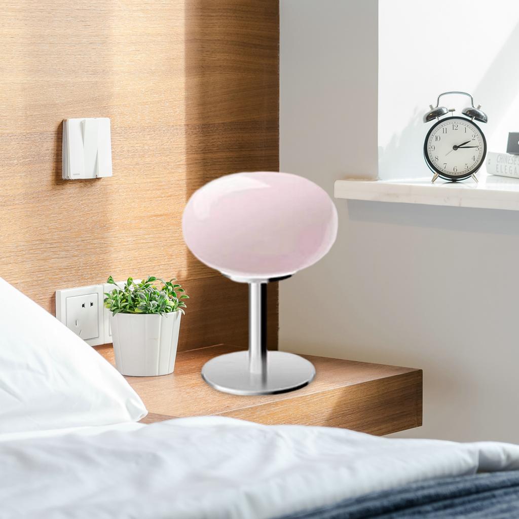 Lollipops Lamp Nordic Glass Table Lamp Durable E27 Bulb Study Modern Fashionable Desk Lamp for Desklight Home Party Office Kids