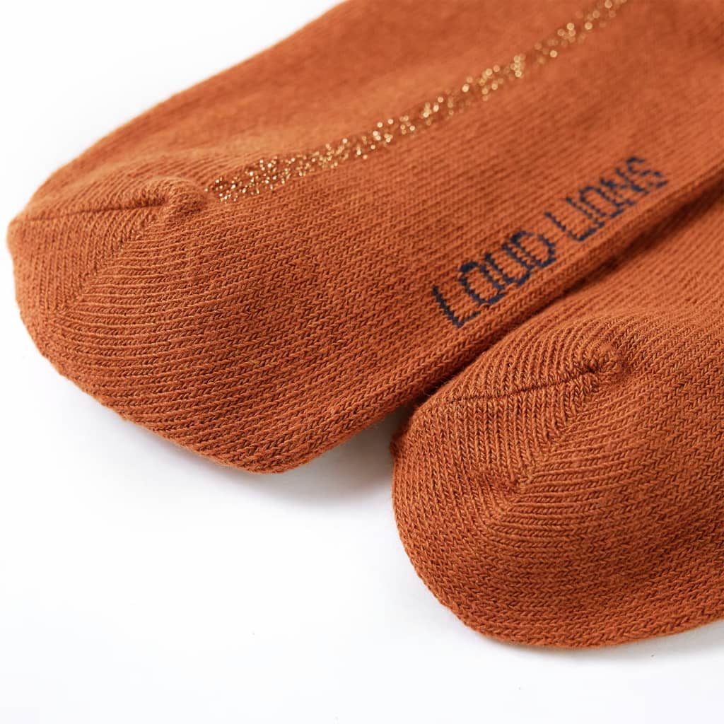 Kids  Tights In Cognac Size 92