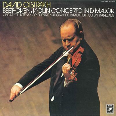 LP Record DAVID OISTRAKH, ORCHESTRE NATIONAL  - Beethoven: Violin Concerto In Major EAA143 ANGEL 1973 Japan Classical Used