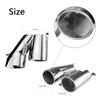 For 18-2020 Honda Accord Sport Touring Akasaka Quad Tip Muffler Exhaust Finisher