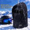 Windproof Warm Balaclava Hat Unisex Double Layer Thick Warm Hat Cozy Winter Trapper Hat  Men Women