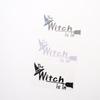 Car Sticker "The Witch Is In" Creative Letter Decal Waterproof Universal Fit for Auto Truck Motorcycle Rear Windshield