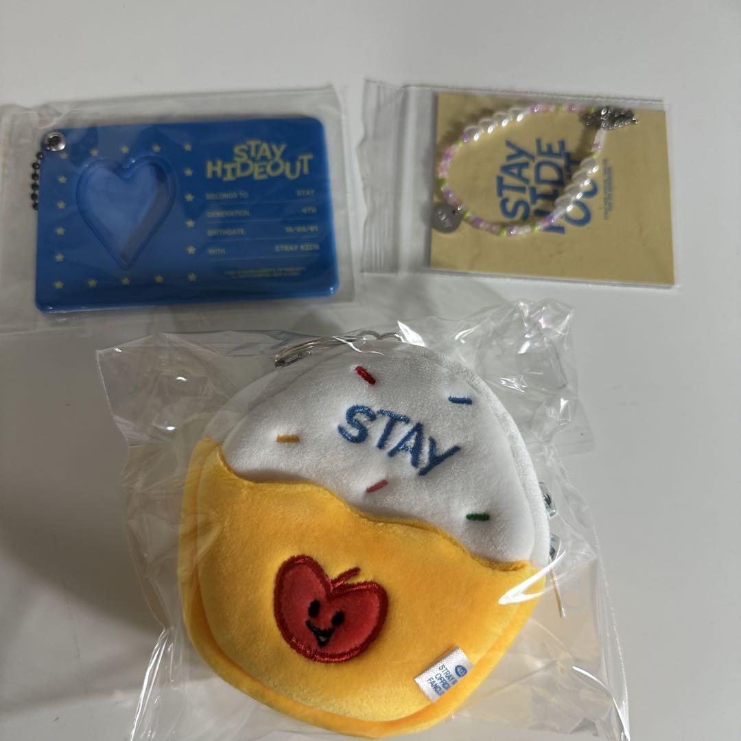 

[Б/У] Stray Kids 4-е поколение 10 см плюшевый кошелек-брелок визитница