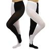 Two-Toned Tights Women Opaque Tights Footed Leggings High Waist Thigh High Stocking Christmas Party Cosplay Costume