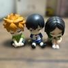4Pcs/Set Haikyuu V5 Shoulder-To-Shoulder Sleeping Figure Cute Hinata Shoyo Kageyama Tobio Anime Model Ornament Gashapon Toy Gift