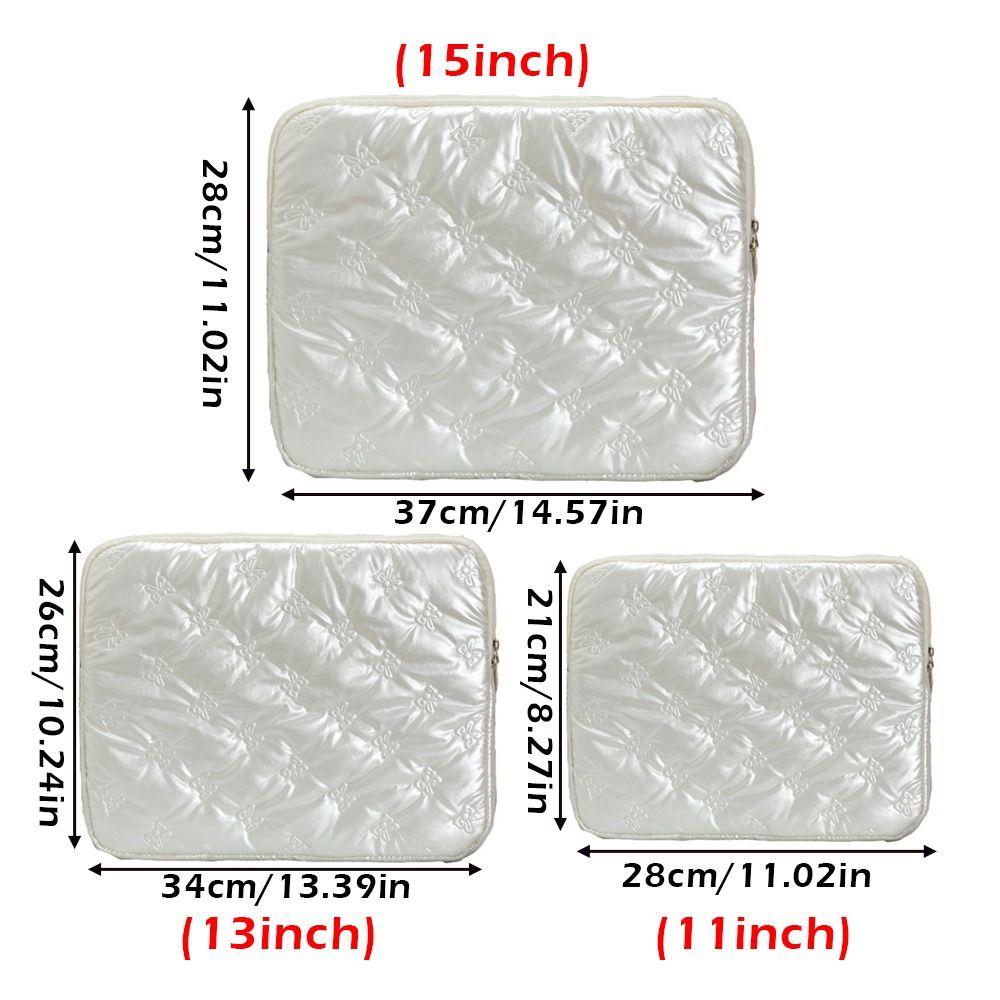 Portable Quilting Design Computer Bags 11/13/15 Inch Shockproof Tablet Protective Case Tablet Sleeve Bag
