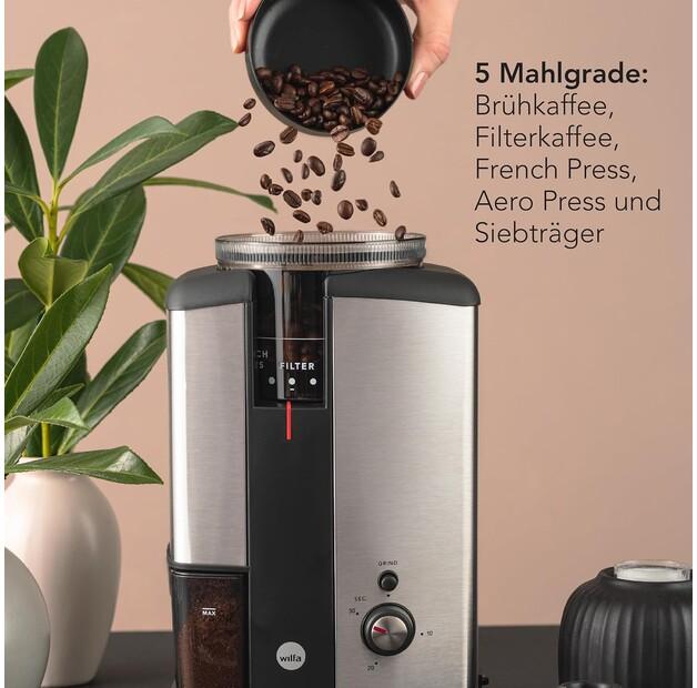 Кофемолка Wilfa WSCG-2 Classic Nymalt steel (605768)