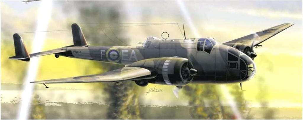 VALOM 1/72 British Handley Page Hampden B Mk.1 Twin-Engine Bomber Plastic Model Kit CV72033