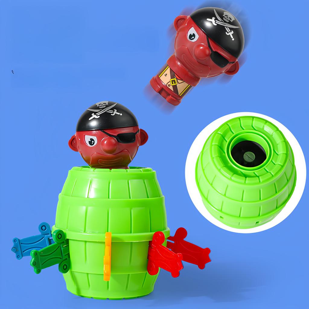 Pirate Barrel Kids Toys Parent Child Interactive Board Games Trick Sword Barrel Mr