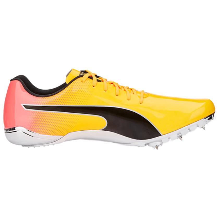 Puma EvoSpeed Electric 13 Sun Stream Sunset Glow Unisex Sneakers Yellow Black 377000-01