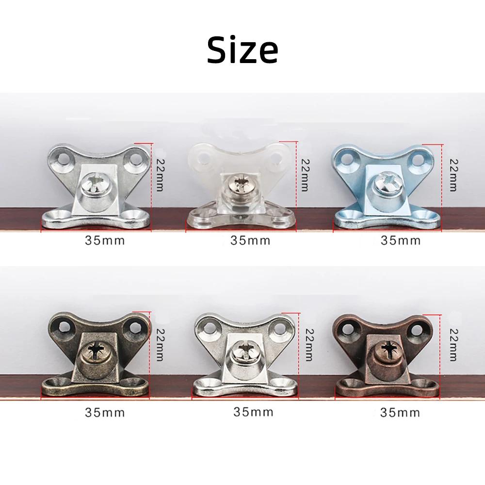 10pc Corner Brackets Screws L-shaped Butterfly Support Connector Removable Combination Fasteners Right Angle Bracket Corner Code