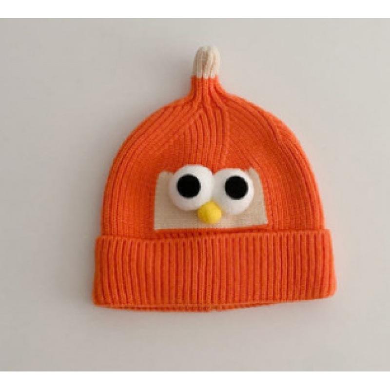 Kinderhut weiblich Samt Baby, Winter verdickte Wollmütze zum Warmhalten niedliche Baby Winter Strickmütze Winter