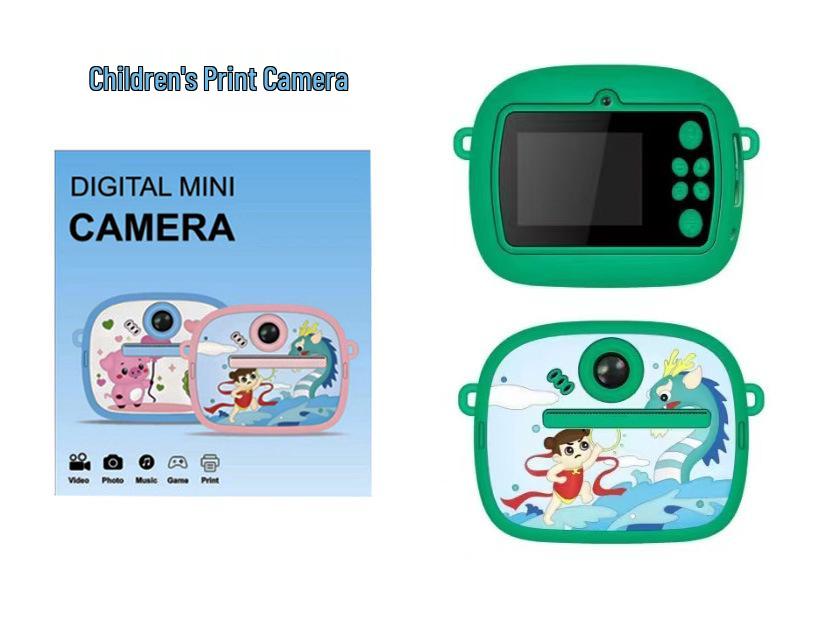 Instant Print Digital Camera for Kids - Photography and Learning Toy for Birthdays