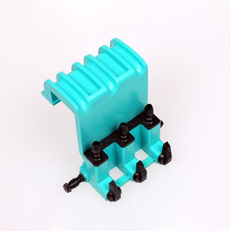 Seahorse Dual-Head Airflow Splitter Valve for Aquarium Oxygen Pumps VENY S Plastic 3-Way Regulator