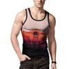 Premium Quality Summer Men's Tank Tops Vest Featuring Vibrant 3d Printed Graphics