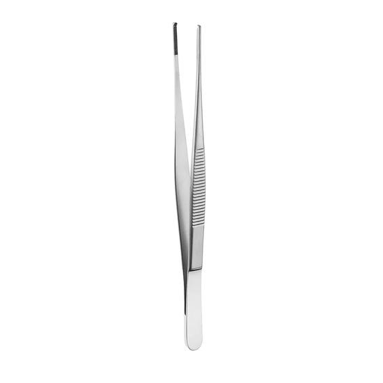 GDC Tissue Forceps Semken - Straight - 1x2 (12.5cm) (Tp33)