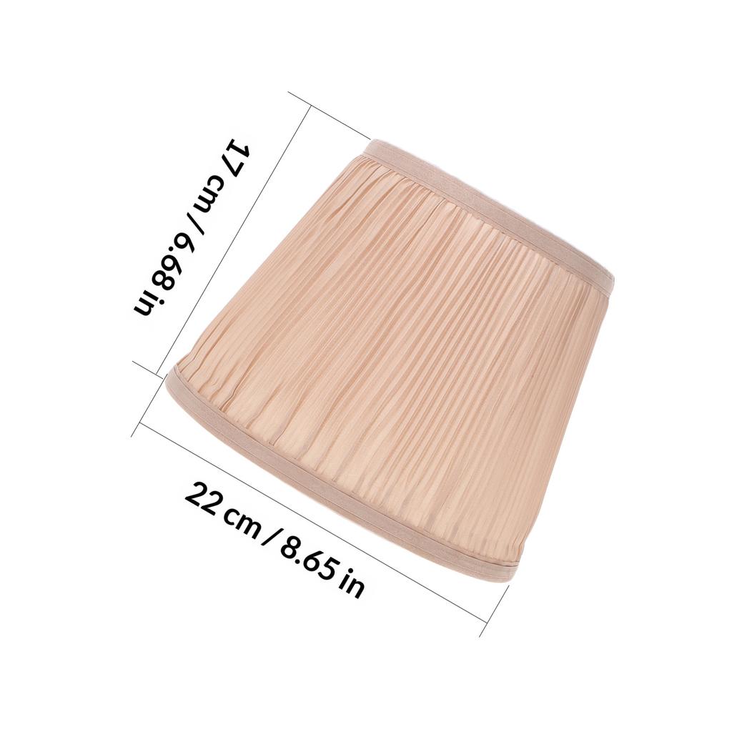 Modern Fabric Lampshade for Table Desk Floor Lamp E27 Household Light Cover Bedroom Living Room Soft Lighting Decorative Design