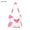 Women Girls Fluffy Shoulder Bag Top-handle Bag Female Autumn Winter Tote Fashion Large Capacity Shopping Bag