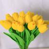 Mini Jade Fragrant Flower Wedding Pography Props Family Gathering Festival Party Decoration Simulation Flowers PU 8Pc Kid Friendly Entertaining Fun
