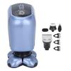 Multi Functional Electric Razor Sideburns Nose Hair Trimmer Facial Cleansing Brush Sky Blue